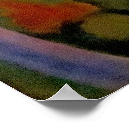 De regenboog van Robert Delaunay Poster (Hoek)