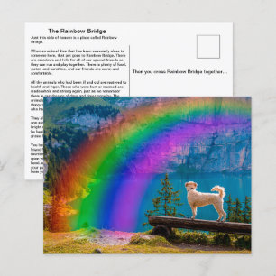 De Regenboogbrug Gedicht, Ter nagedachtenis aan ee Briefkaart