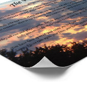 De regenboogbrug poster (Hoek)