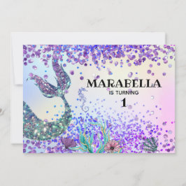 *~* De regenboogdag van de Magische Zeemeermin Kaart