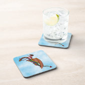 De regenboogdraak uitrusten bier onderzetter (Rechterzijde)