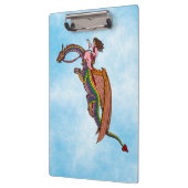 De regenboogdraak uitrusten klembord (Links)