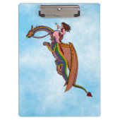 De regenboogdraak uitrusten klembord (Voorkant)