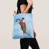 De regenboogdraak uitrusten tote bag (Dichtbij)