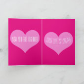 De regenboogkaart van gelukwensen kaart (Binnen)