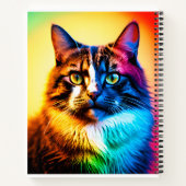 De regenboogkat notitieboek (Achterkant)