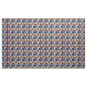 De regenboogkatten stof (Yard (91,4 cm))