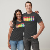 De regenboogkoppen van de Moderne T-shirt (Unisex)