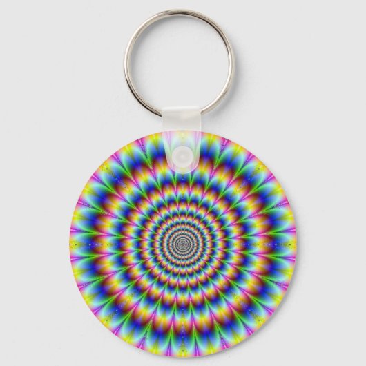 De regenboogSleutelhanger Sleutelhanger (Voorkant)