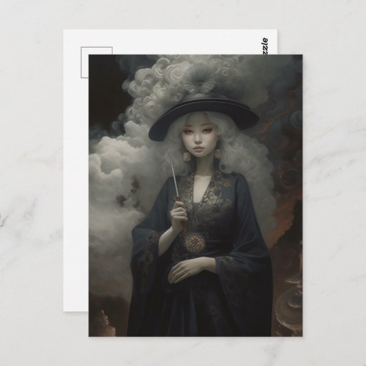 De Regenheks Briefkaart (Voorkant / Achterkant)