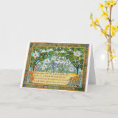 De regens zijn over en Gegaan Kaart (Gele Bloem)