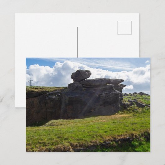 De regensteen, Blackstone Edge Briefkaart (Voorkant / Achterkant)