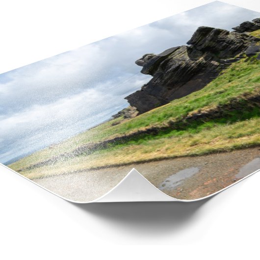 De regensteen, Blackstone Edge Foto Afdruk (Hoek)