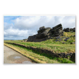De regensteen, Blackstone Edge Foto Afdruk