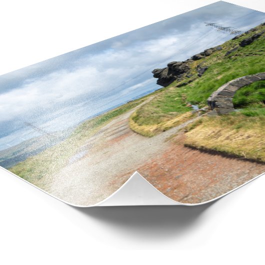 De regensteen, Blackstone Edge Foto Afdruk (Hoek)