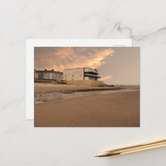De Regent Cinema, Redcar Briefkaart (Voorkant / Achterkant in situ)