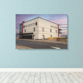 De Regent Cinema, Redcar Canvas Afdruk (Insitu (Houten vloer))