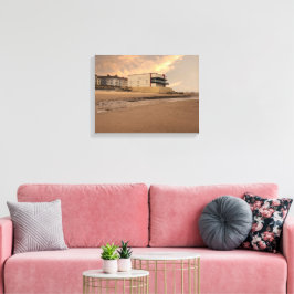 De Regent Cinema, Redcar Canvas Afdruk