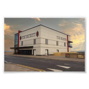 De Regent Cinema, Redcar Foto Afdruk