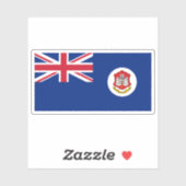 De regering van Gibraltar (1875-1921) Sticker (Vel)