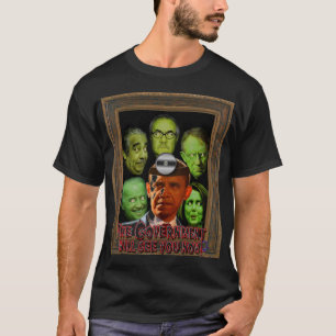 De regering zal je nu zien! t-shirt