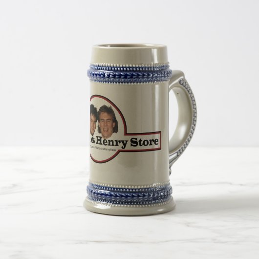 De Reid & Henry Store 22 oz Stein Bierpul (Voorkant rechts)