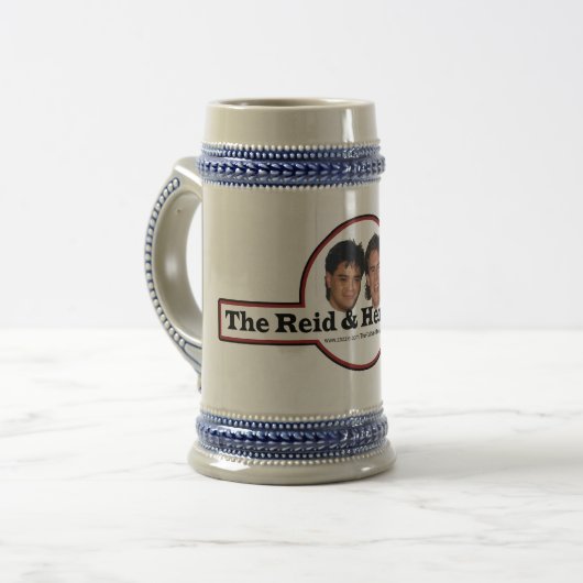 De Reid & Henry Store 22 oz Stein Bierpul (Voorkant links)