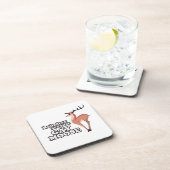 DE REINDEER IS GEWOON GAY MOOSE -.png Bier Onderzetter (Rechterzijde)