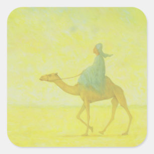 De reis 1993 vierkante sticker