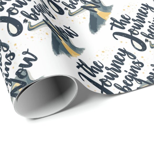 De reis begint nu cadeaupapier (Rol Hoek)