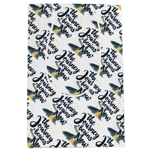 De reis begint nu medium cadeauzakje (Voorkant)