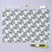 De reis begint nu tissuepapier (Craft)