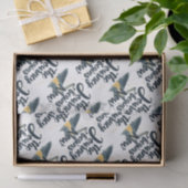 De reis begint nu tissuepapier (Geschenk)