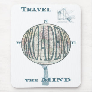 De reis breidt de Mind Mousepad uit Muismat