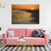 De reis canvas afdruk (Insitu (Woonkamer))