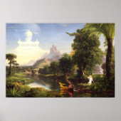 De Reis des Levens – Jeugd (1842) Fijne Kunst Poster (Voorkant)