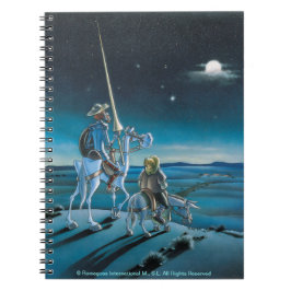 De reis - Don Quixote Cartoon - Cervantes Notitieboek