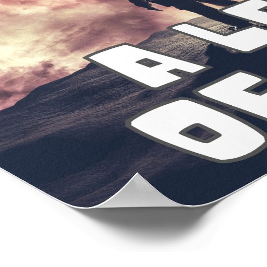 De reis - een sprong van het geloof poster (Hoek)