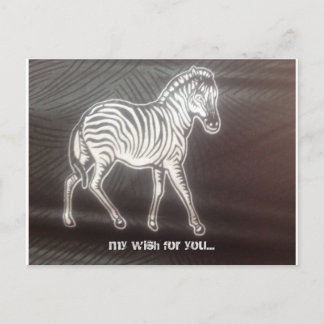 De reis en ziet de wereld briefkaart