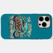 De reis is de bestemming:  motorfiets Case-Mate iPhone case (Achterkant (horizontaal))
