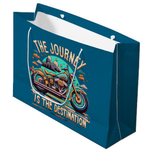 De reis is de bestemming: motorfiets groot cadeauzakje