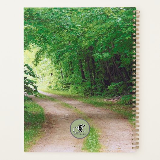 De reis is de Reward Forest Hike gepersonaliseerd Planner (Achterkant)