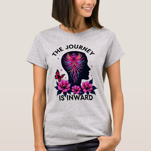 De reis is een innerlijk T-shirt (Voorkant)
