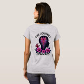 De reis is een innerlijk T-shirt (Achterkant volledig)