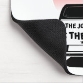 De reis is het doel Sunset - oldtimer 2CV Muismat (Hoek)