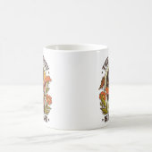 De reis is naar binnen koffiemok (Center)