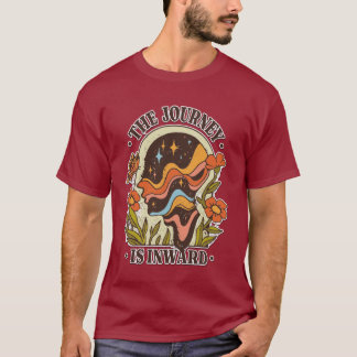 De reis is naar binnen t-shirt