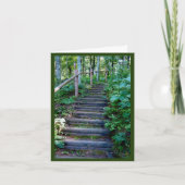 De reis is stap voor stap kaart (Voorkant)