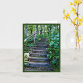 De reis is stap voor stap kaart (Gele Bloem)