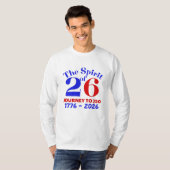 DE REIS NAAR 250: SEMIQUINCENTENNIAL T-SHIRT (Voorkant volledig)